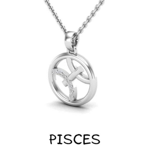 NWT Zodiac Medallion Necklace - 925 Sterling Silver - Picture 3 of 12